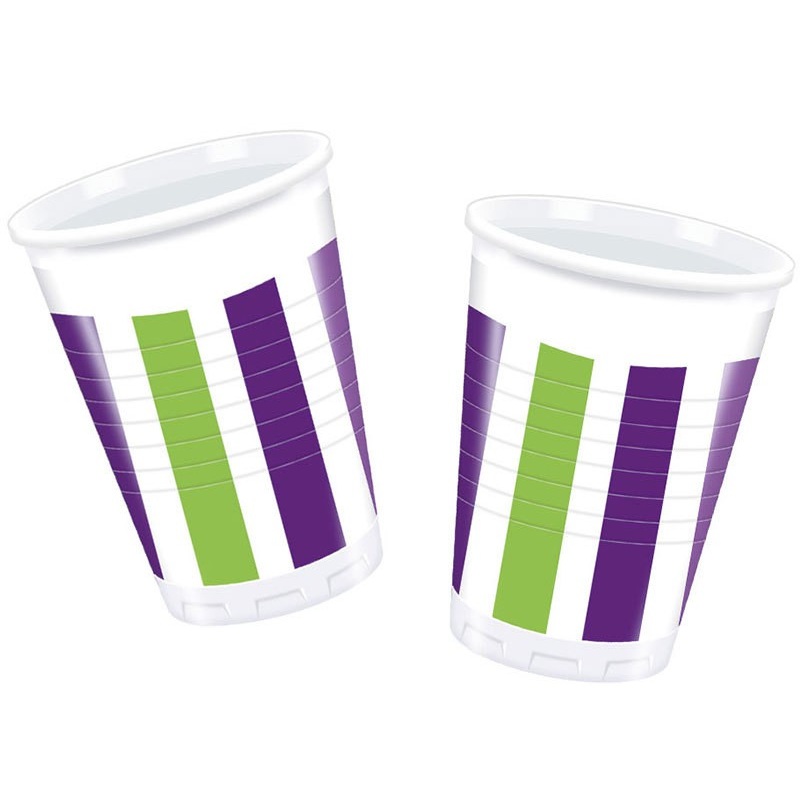 10 lavender garden cups 200ml