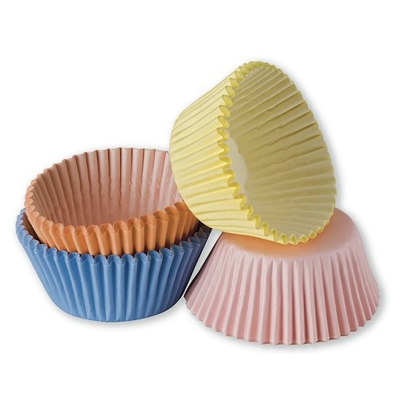 100 teatime colorful muffin tins