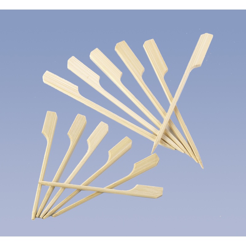 200 bamboo finger food skewers 9cm