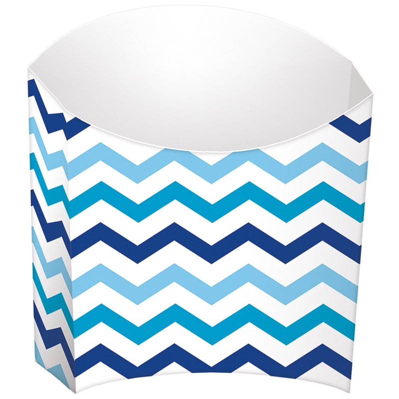 24 mini snack containers blue