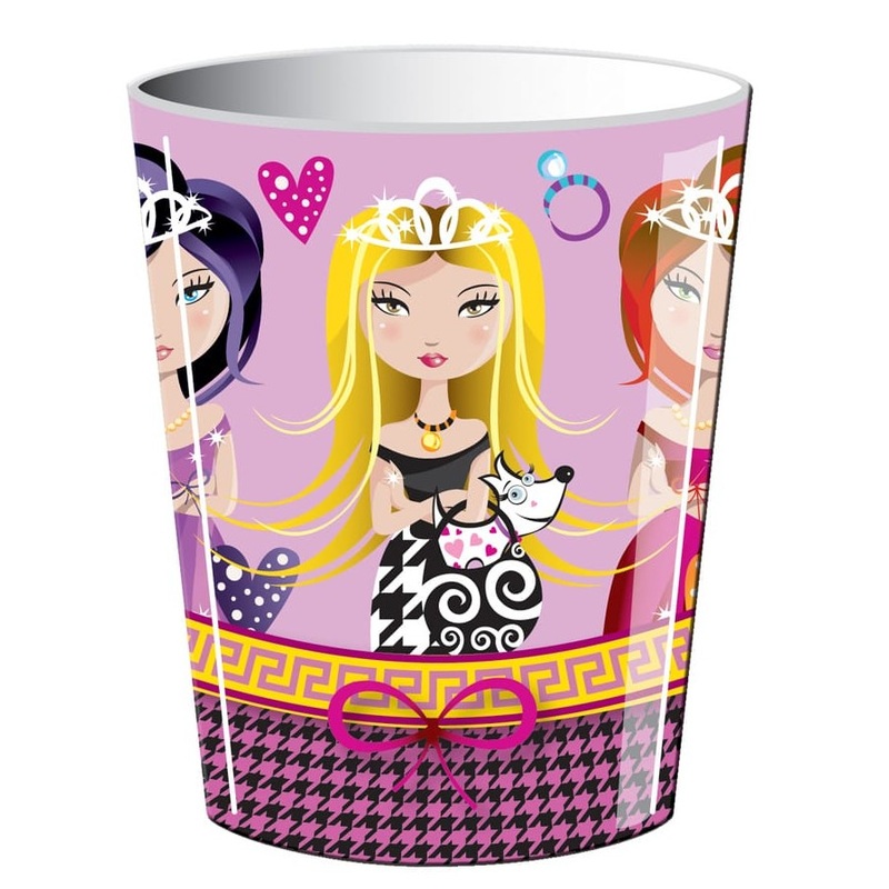 4 cups Glam Girls Stars 266ml
