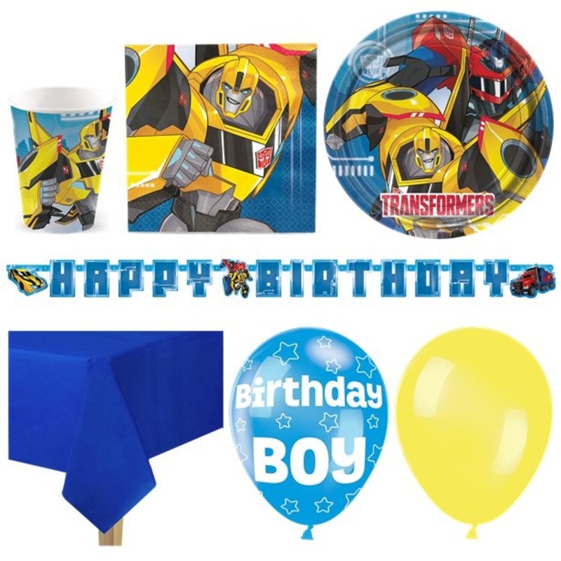 Deluxe Transformers party set
