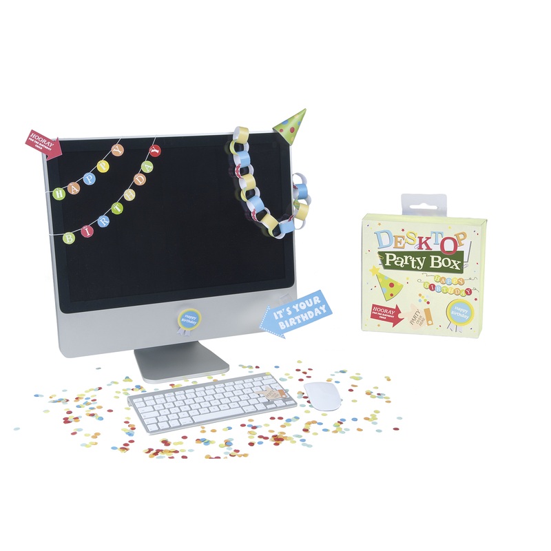 Desktop Birthday Surprise office party set 8 pieces