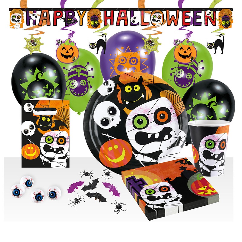 Party set Halloween Kids 68 pieces