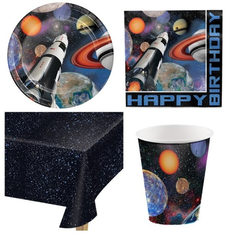 Space party package for 8 people
