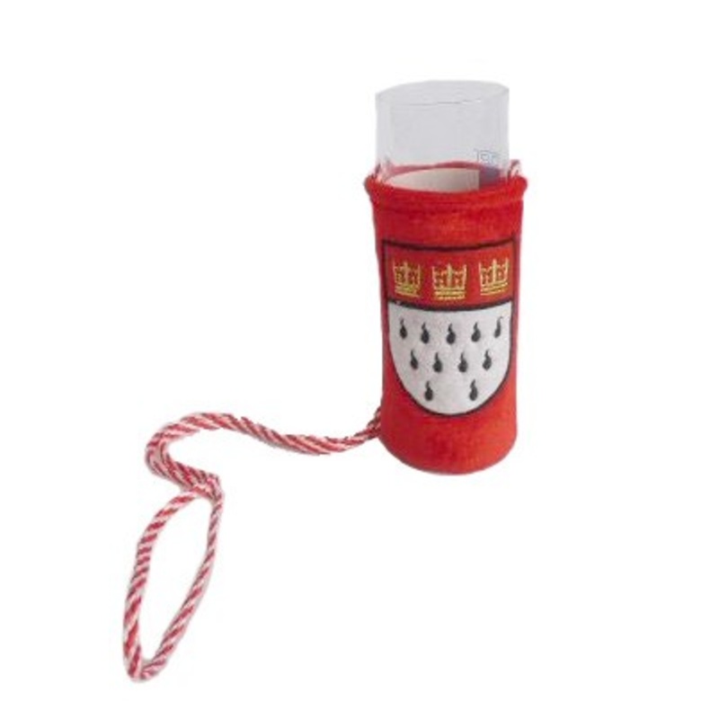 Viva Colonia glass holder red