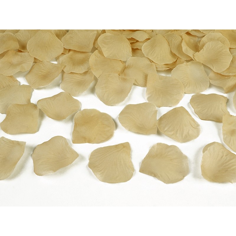 100 Amour caramel rose petals