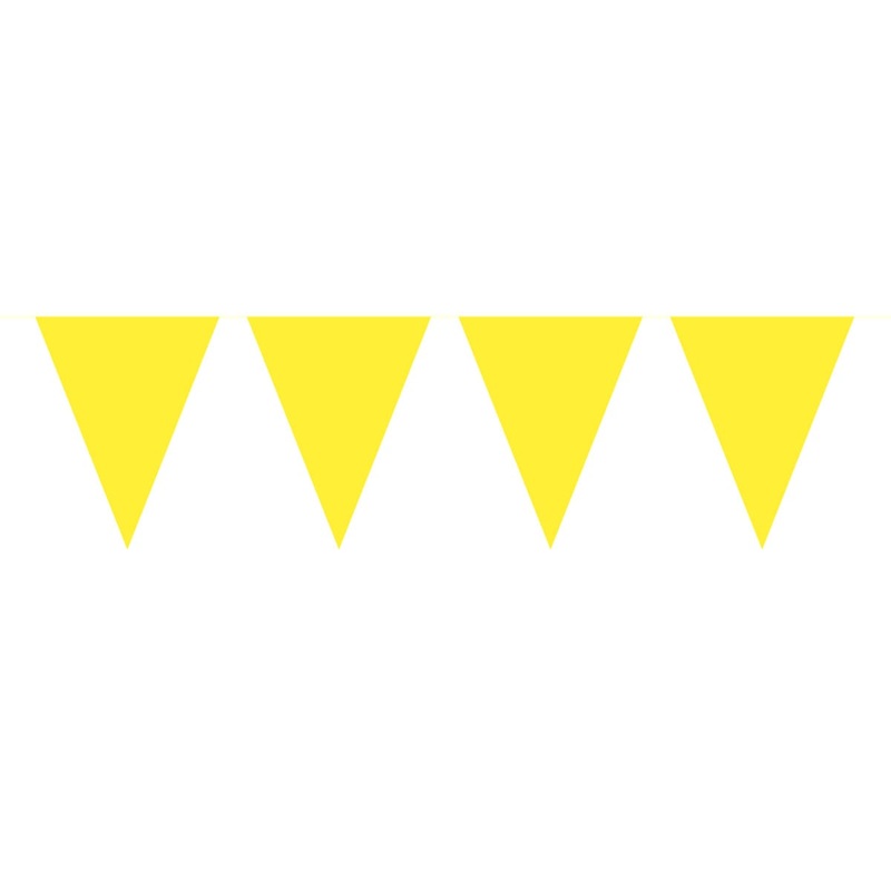 10m squeaky yellow pennant chain