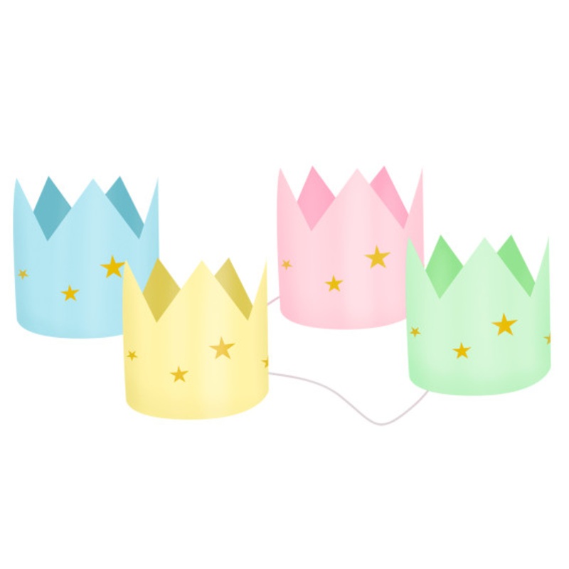 8 Sweet Surprise Party Crowns