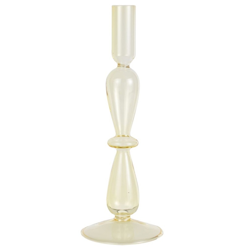 Candlestick Bella Pastel Yellow