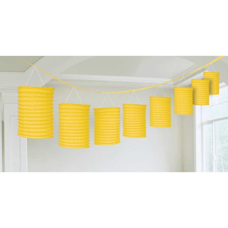 Gelbo paper lantern garland 3.65m