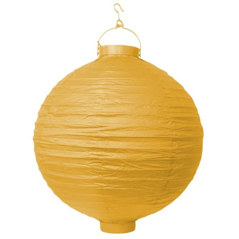 LED lampion Summer Nights yellow 30cm