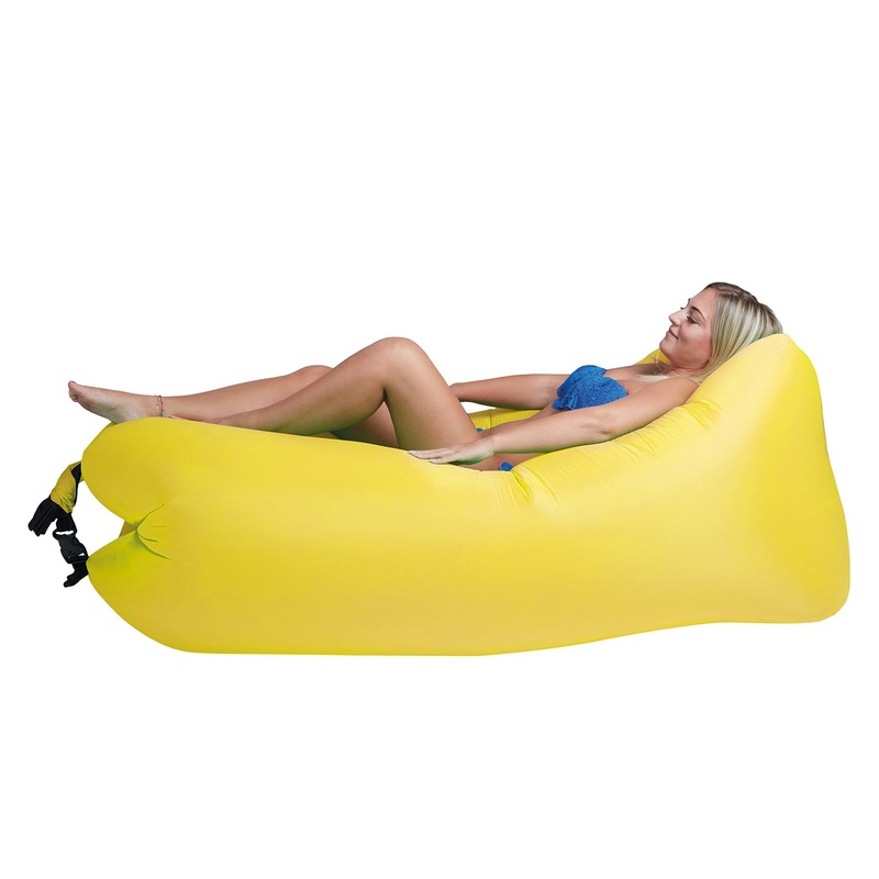 Lounger to go beach pearl yellow 1.8mx 75cm