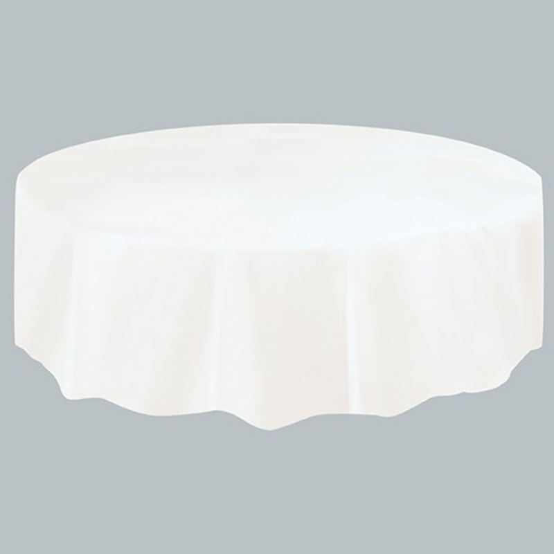 PVC tablecloth Vera white 2.13m