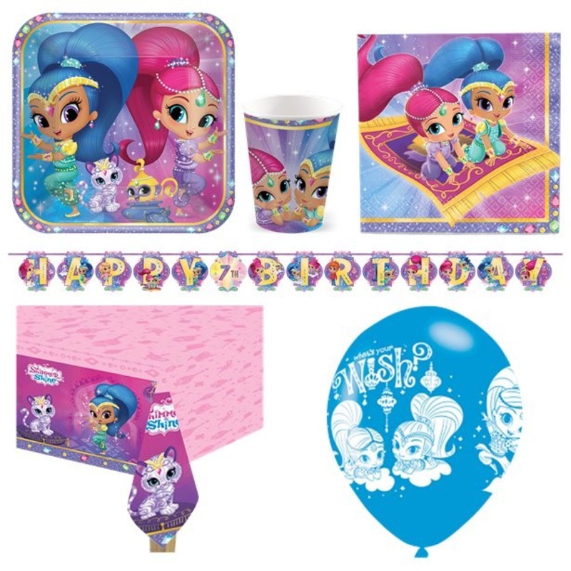 Shimmer and Shine Premium Party Package for 8 people