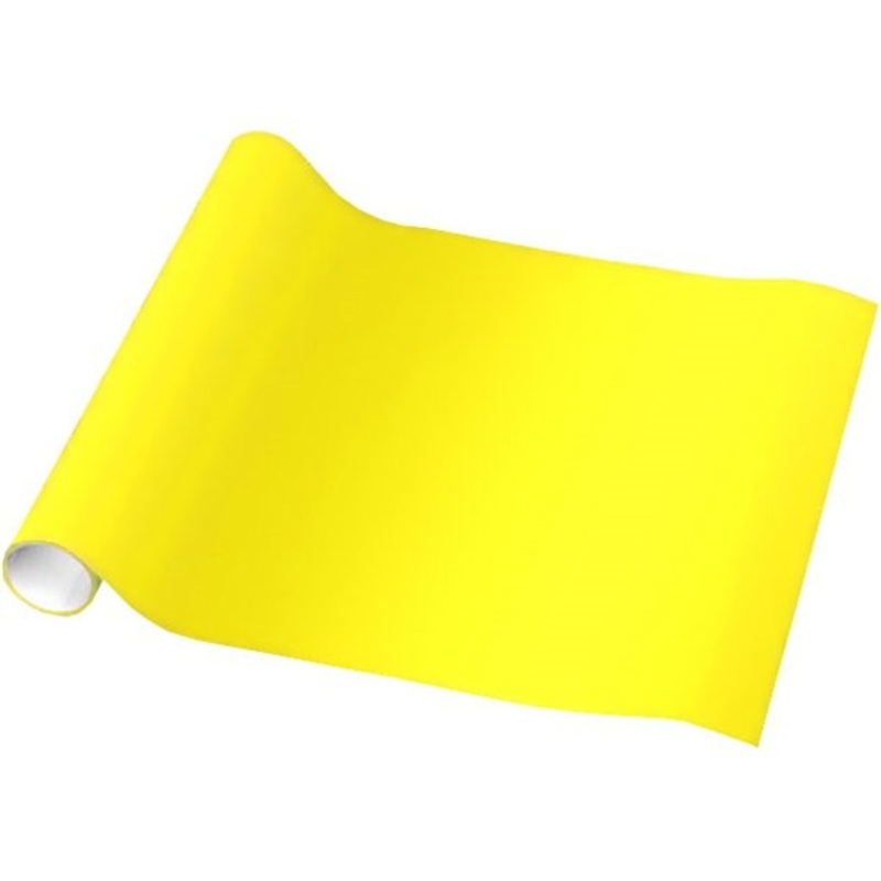 Yellow wrapping paper uni 1.5m