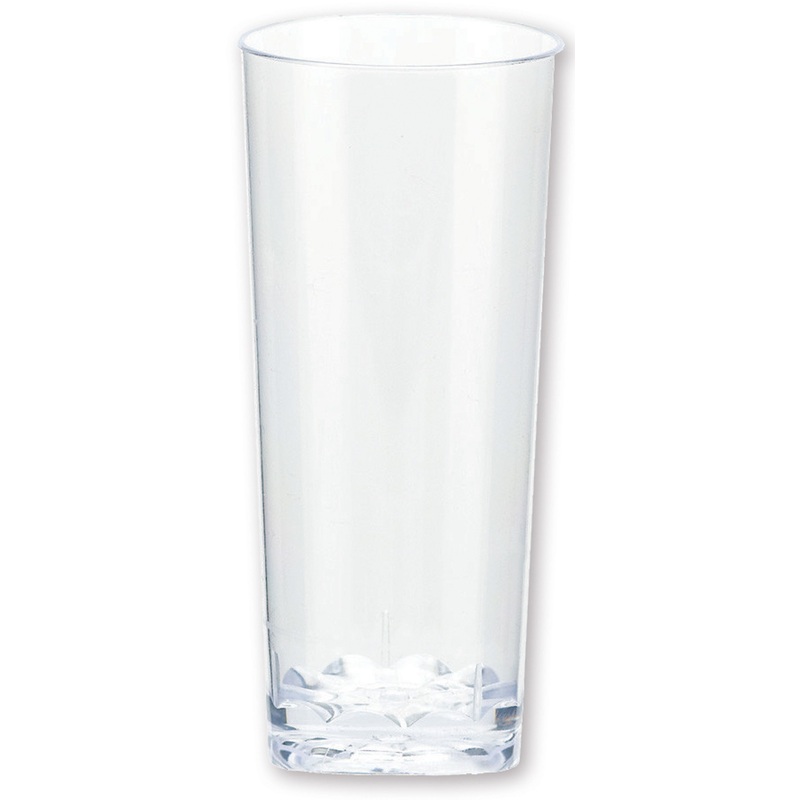 10 transparent liqueur glasses 59ml