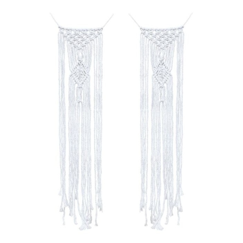 2 Country Wedding Macrame hangers 65cm