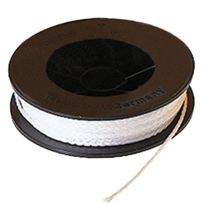 20m plastic cord on roll, white