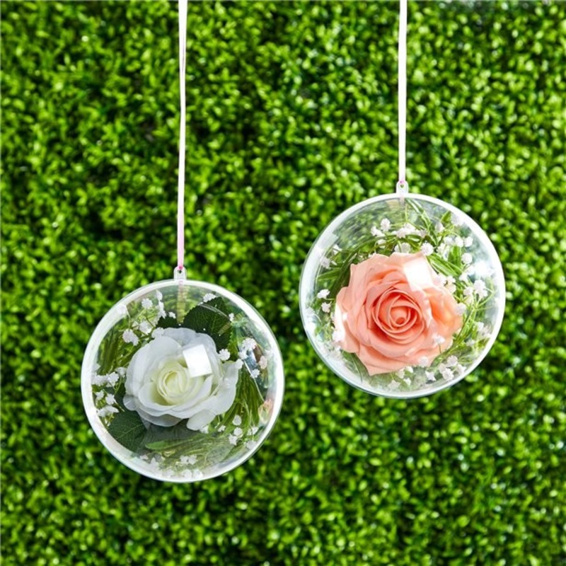 5 fillable balls hanging decoration 15.5cm