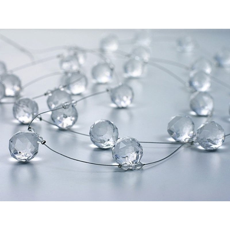 Crystal drop garland 2m