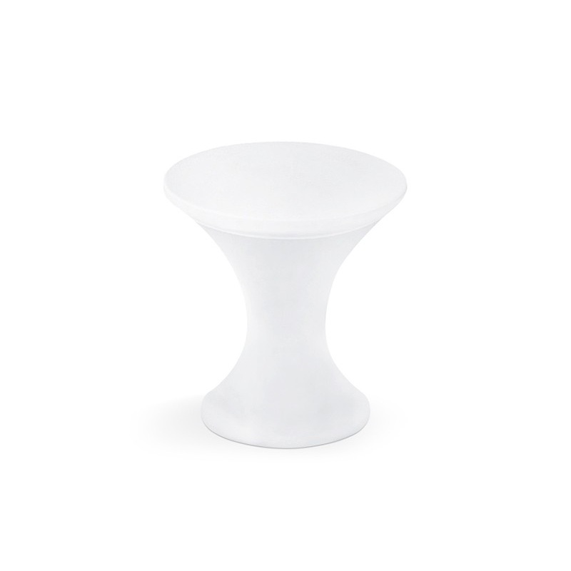 Elastic cover for bar tables white
