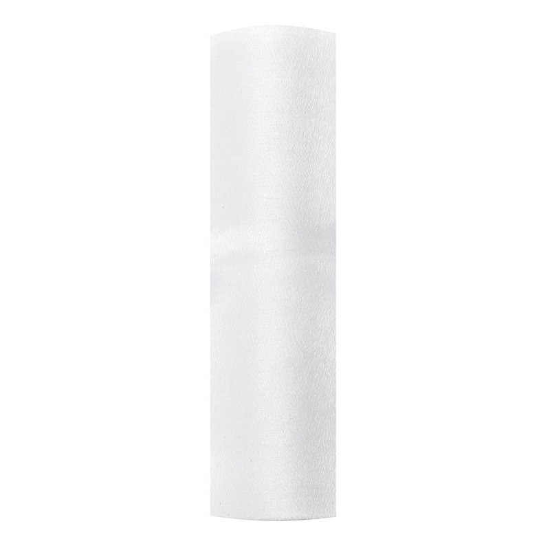 Organza fabric Elisa white 9m x 16cm