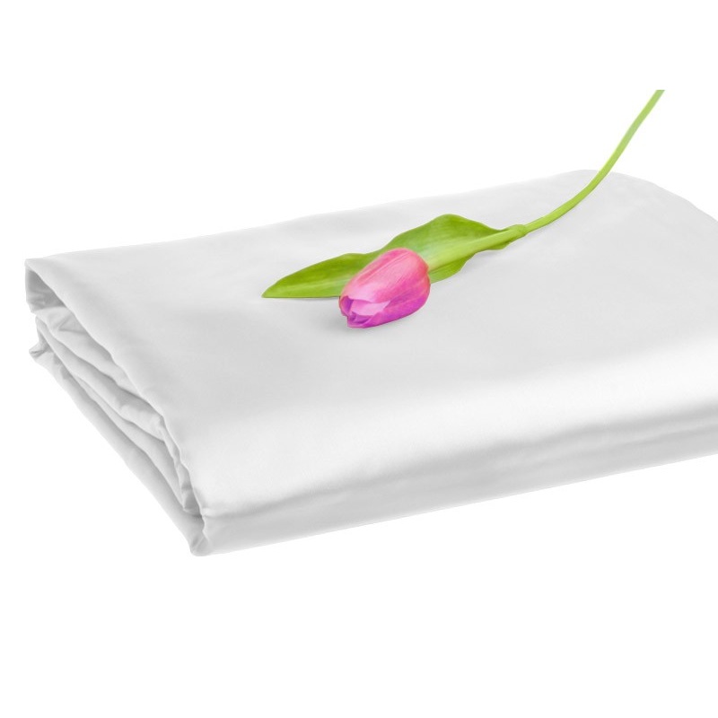 White satin decorative fabric 1.5x7m