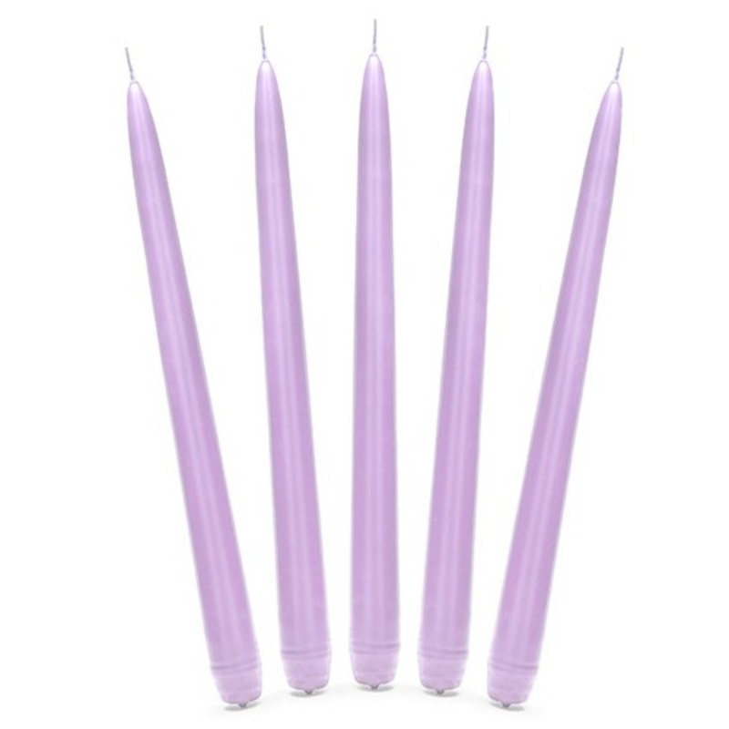 10 candles Firenze lilac 24cm