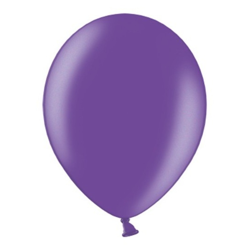100 balloons deep purple 30cm