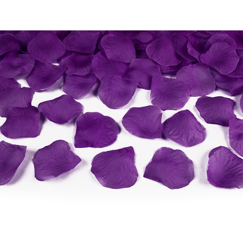 100 rose petals amour purple