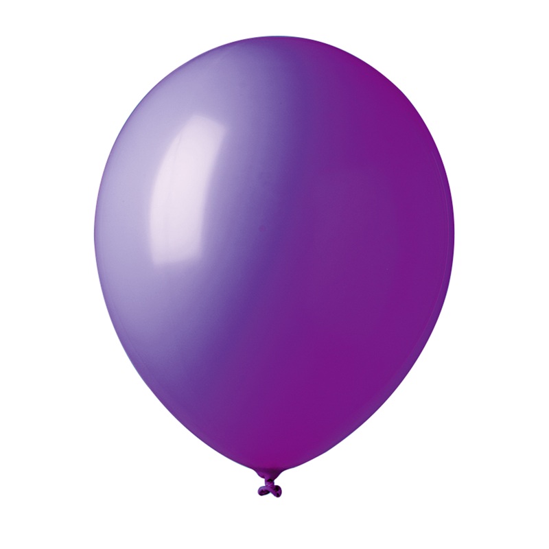12 party balloons Madrid purple violet 30cm