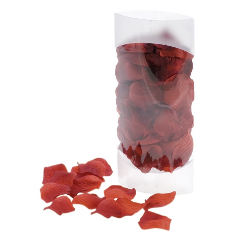 150 rose petals Wedding Dream red