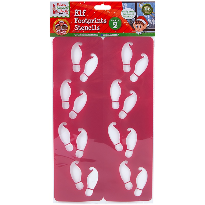Footprint Template Elf 2 pieces