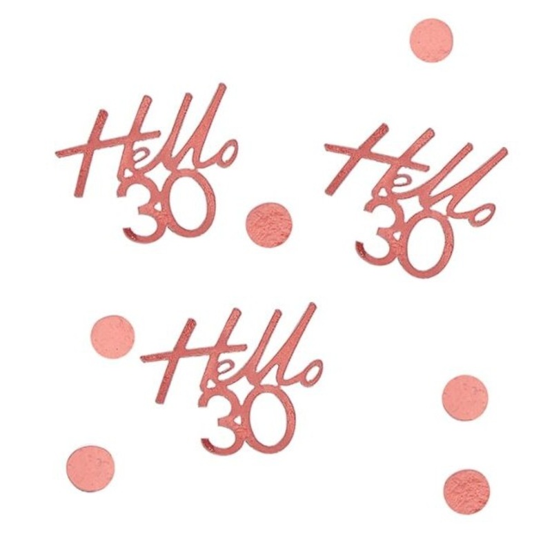 Hello Thirty sprinkle decoration 13g