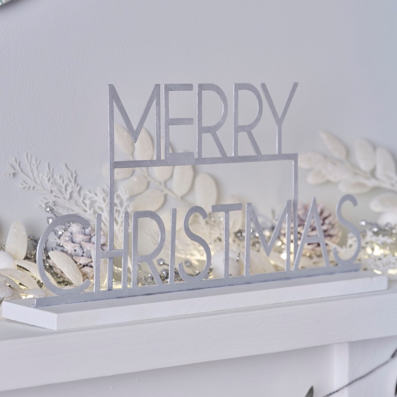 Merry Christmas lettering
