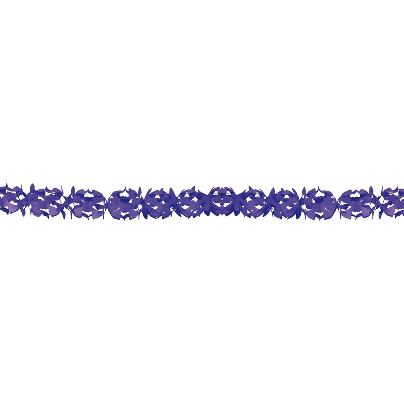 Paper garland Hoku Purple 6m