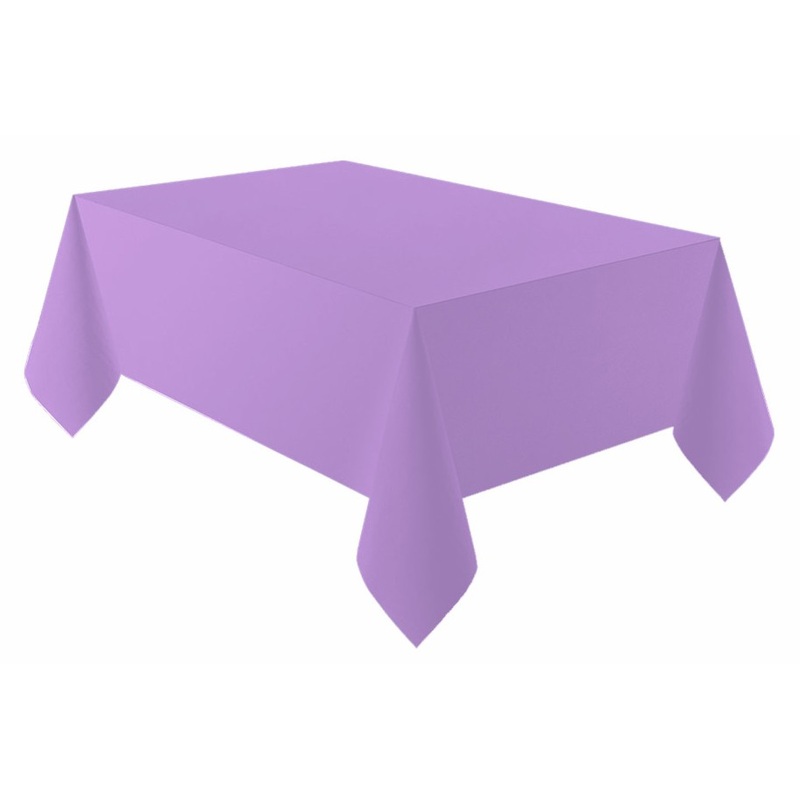 Purple Eco tablecloth 2.74m