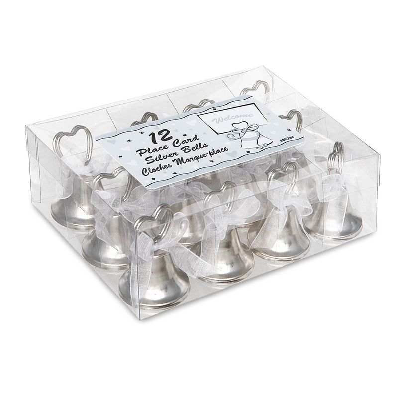 Wedding bell place card holder 5cm