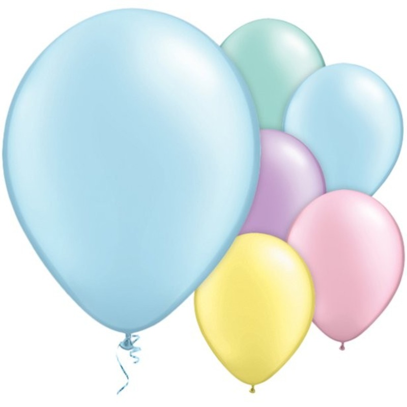 100 pastel balloons Dreamy 28cm