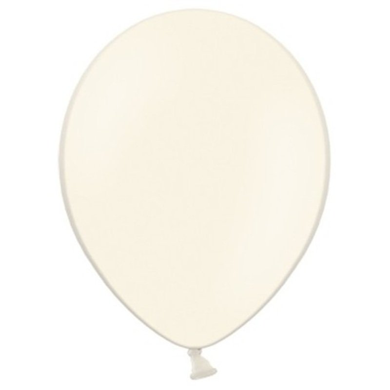 50 party star balloons cream 30cm