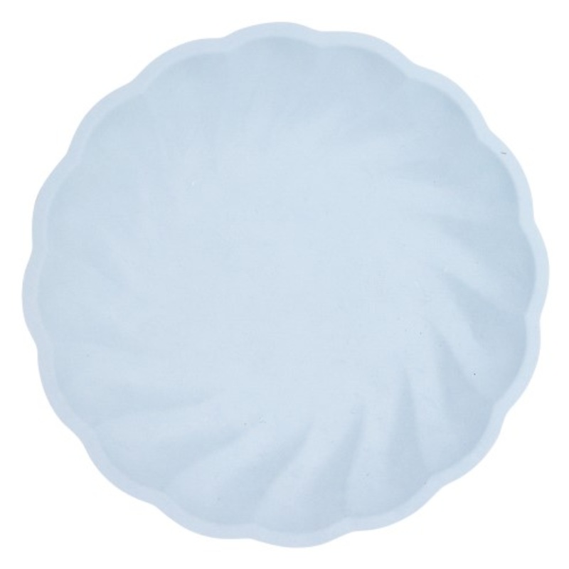 6 plates eco-elegance blue 23cm