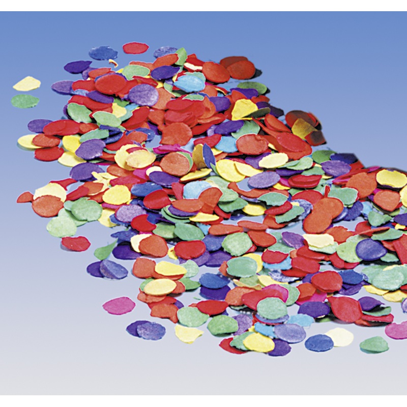 Classic colored paper litter confetti 100g