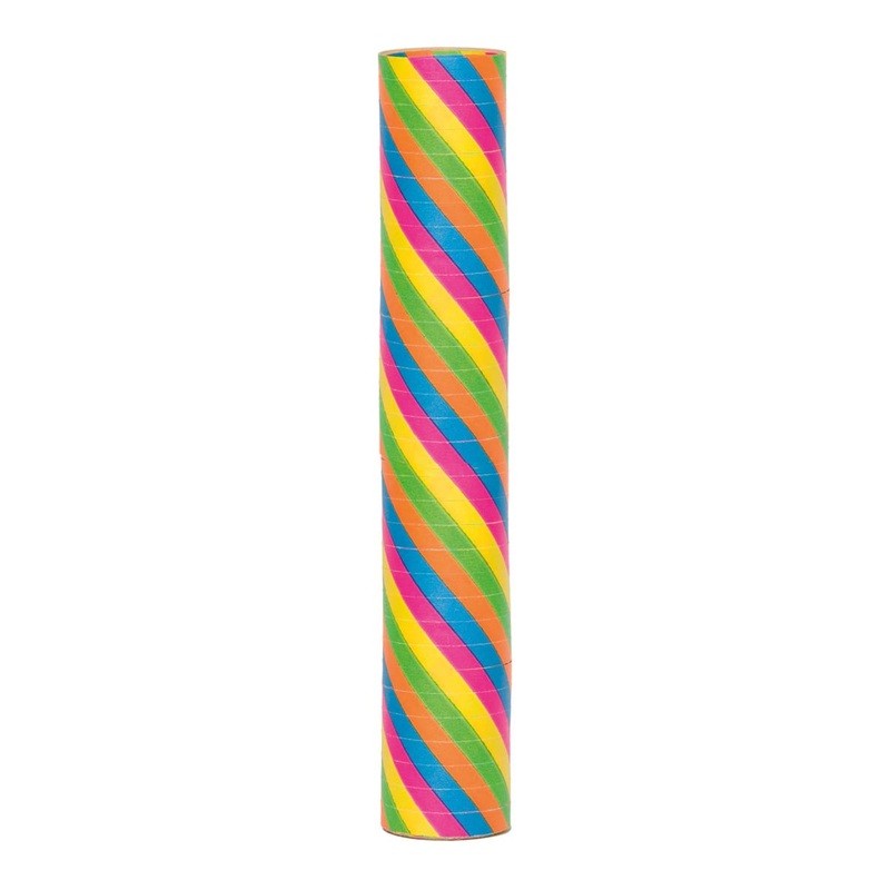 Colorful striped streamers