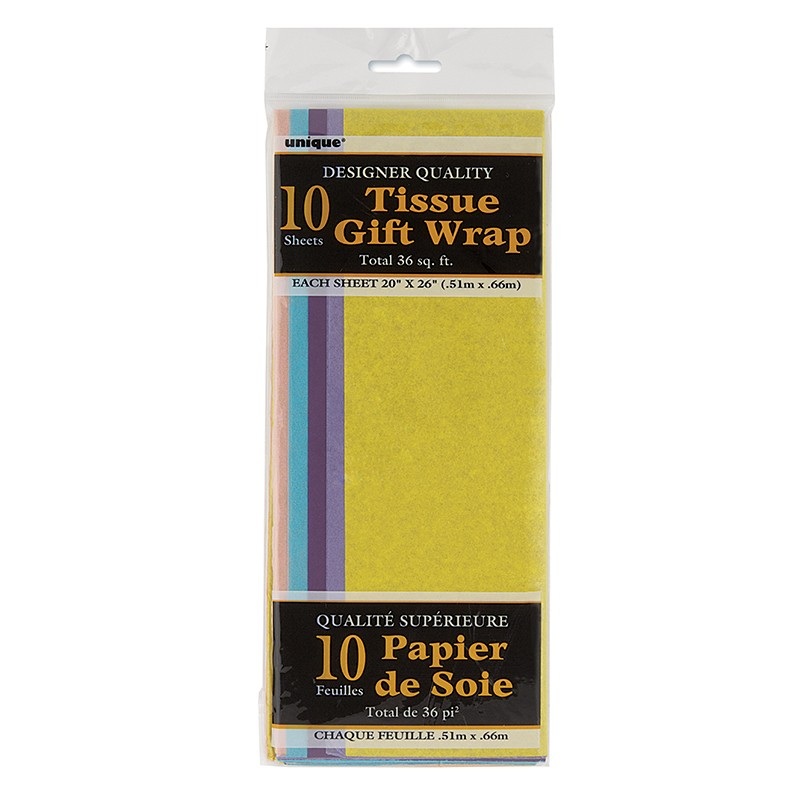 Colorful wrapping paper sections Celebration Pastel 5 pieces