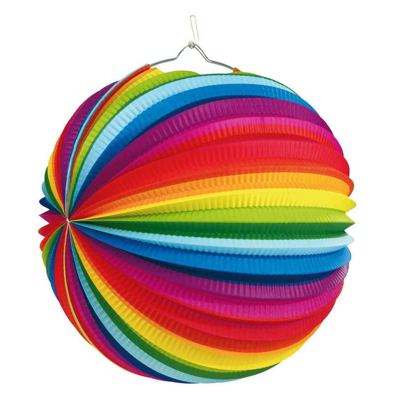 Motley rainbow lantern Rainbow Nights 50cm