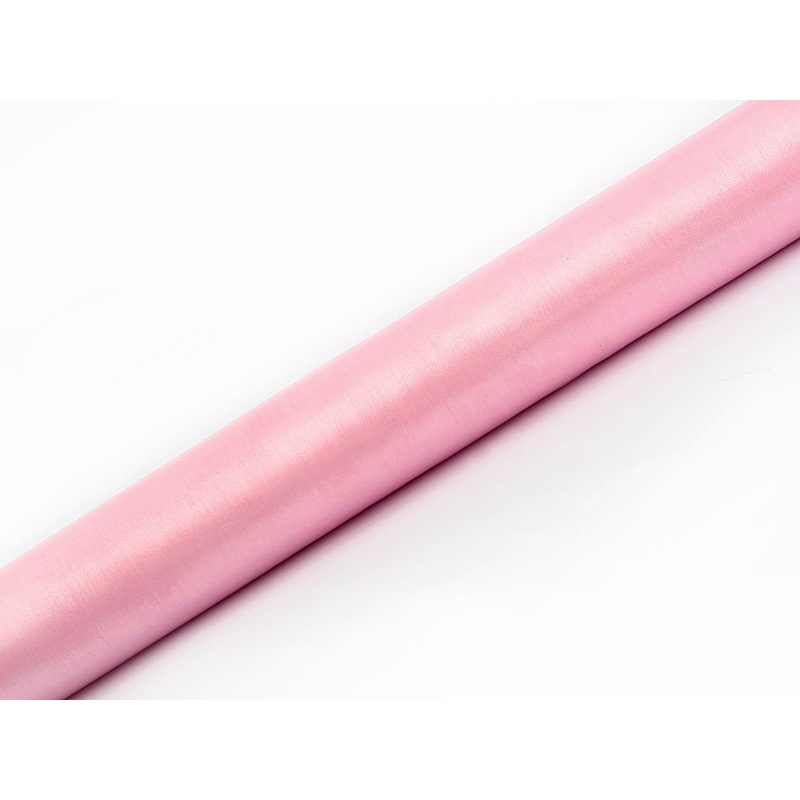 Organza Fabric Roll Light Pink 9m x 36cm