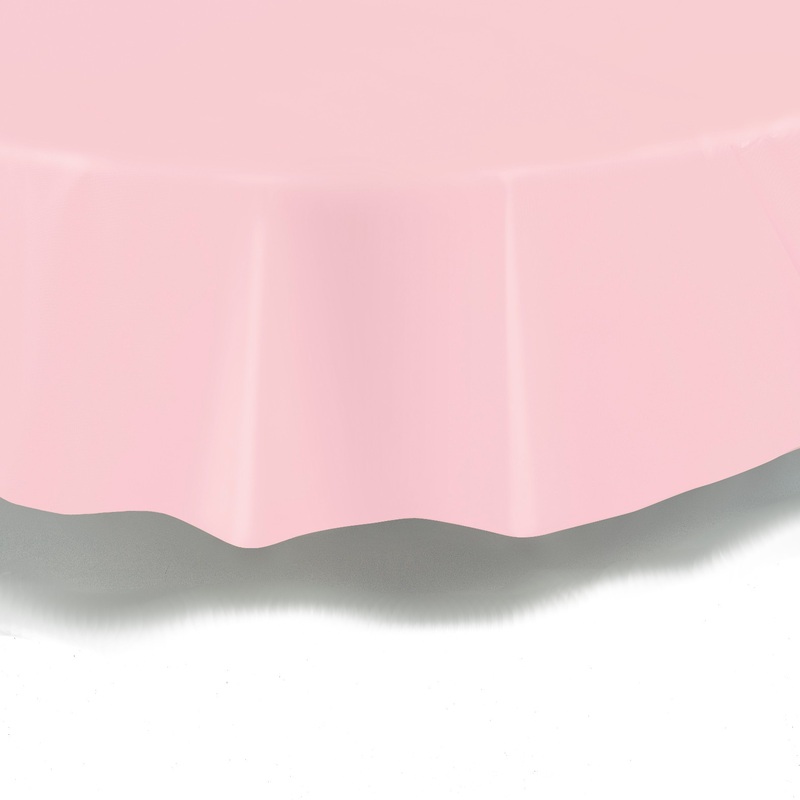 PVC tablecloth Vera baby pink 2.13m