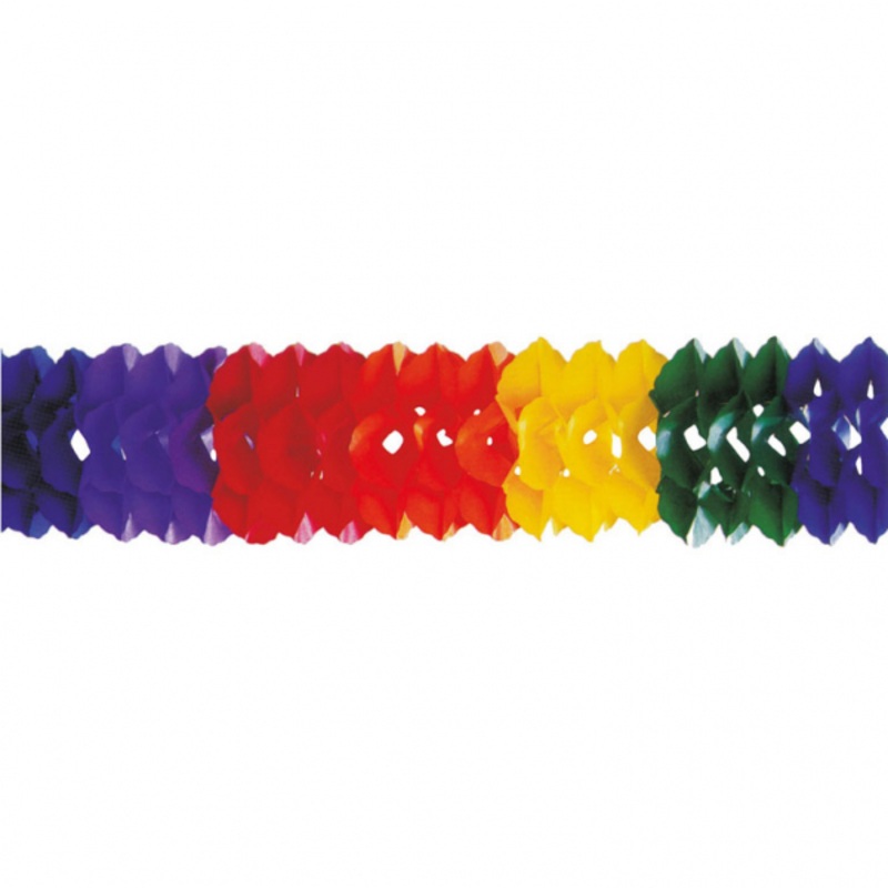 Rainbow Colorful Garlands 16cm x 10m