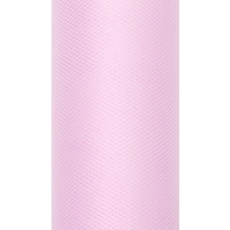 Tulle fabric Luna baby pink 9m x 50cm
